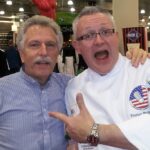 Battman with Chef Florian Bellanger of Cupcake Wars