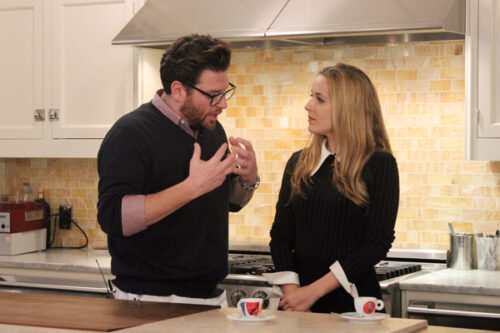 Scott Conant and Cristina Cote