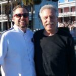 Battman with Chef Nico Romo.