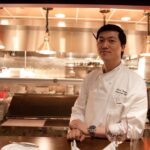Chef Chad Brown in his kitchen at Davio's.