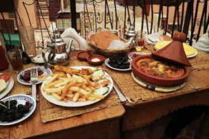 Lunch in Marrakesh. Photo by Battman. 2017