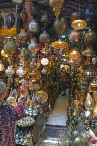 Image of a shop in Marrakesh.