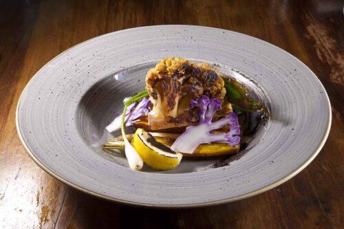 Cauliflower dish by Chef Edward Brumfield