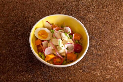 Protein Popoff with Smoked Tofu by Chef Adin Langille. Photo by Battman.