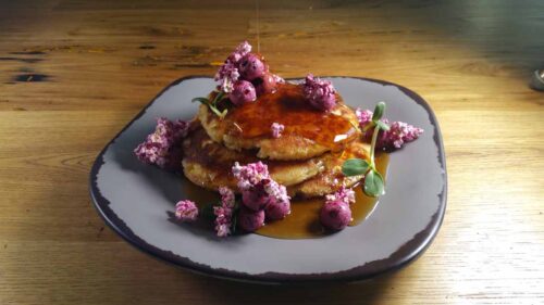 Corn pancakes by Thiago Silva, Photo by Battman